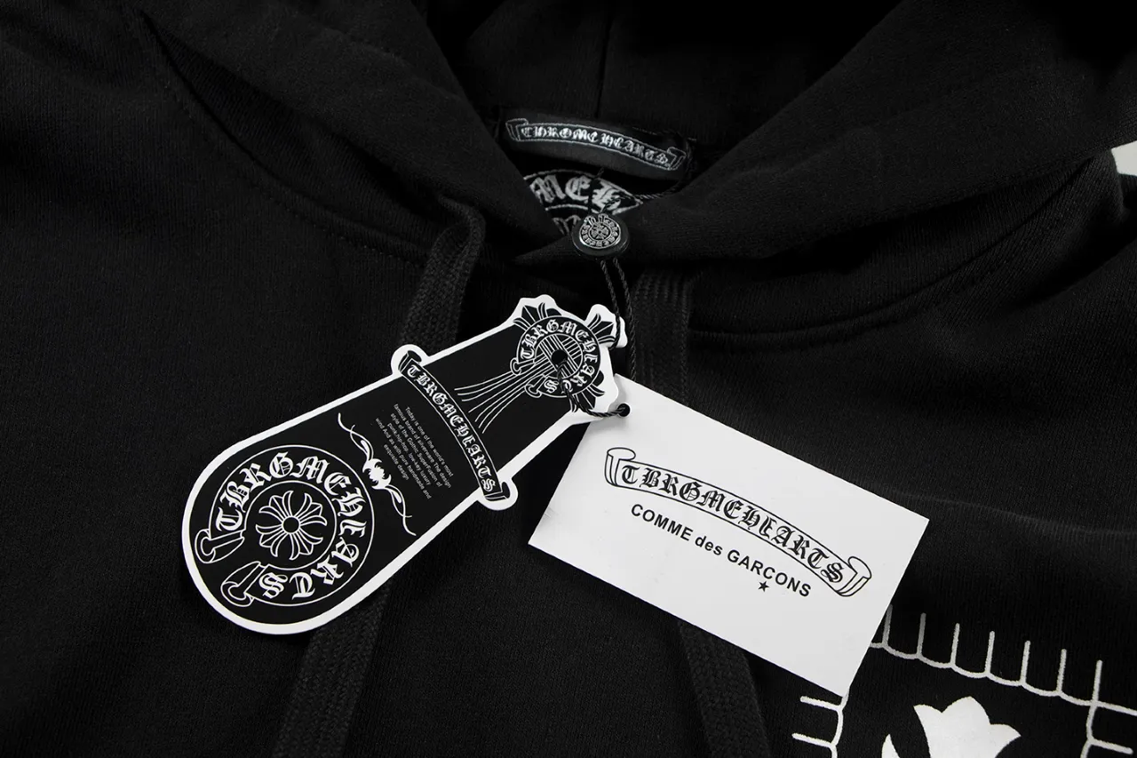 P270 Chrome Hearts European and American trendy brand comic sweatshirt Size: S M L XL Color: Black